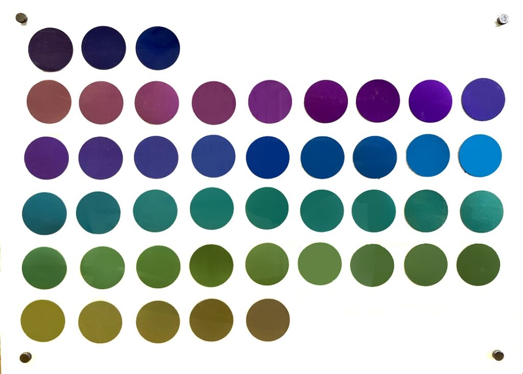 チタン 陽極酸化被膜